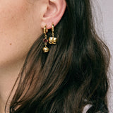 Les boucles d'oreilles Napoli